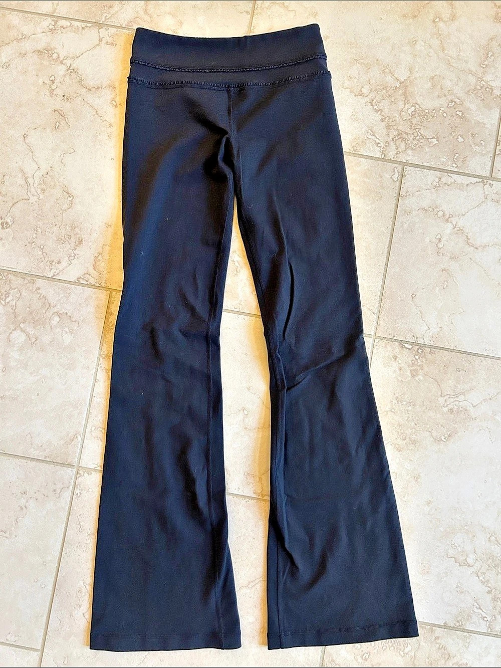 Lululemon Nulu Ruffle-Trim Flared Pant Black